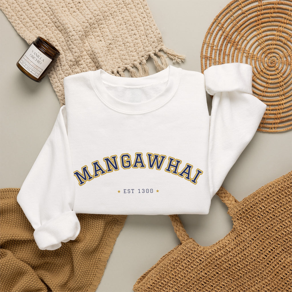Mangawhai Varsity Crewneck