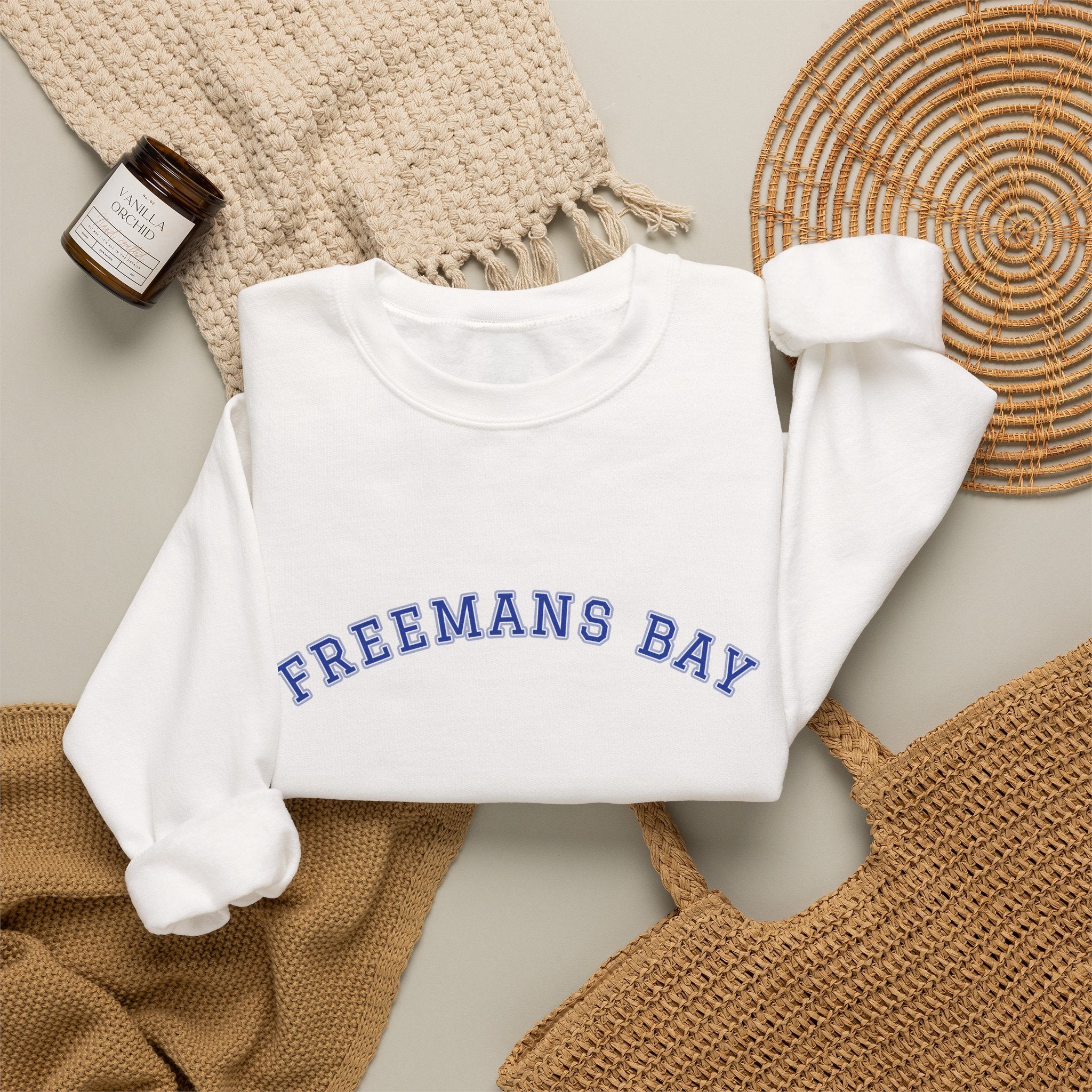 Freemans Bay Varsity Crewneck