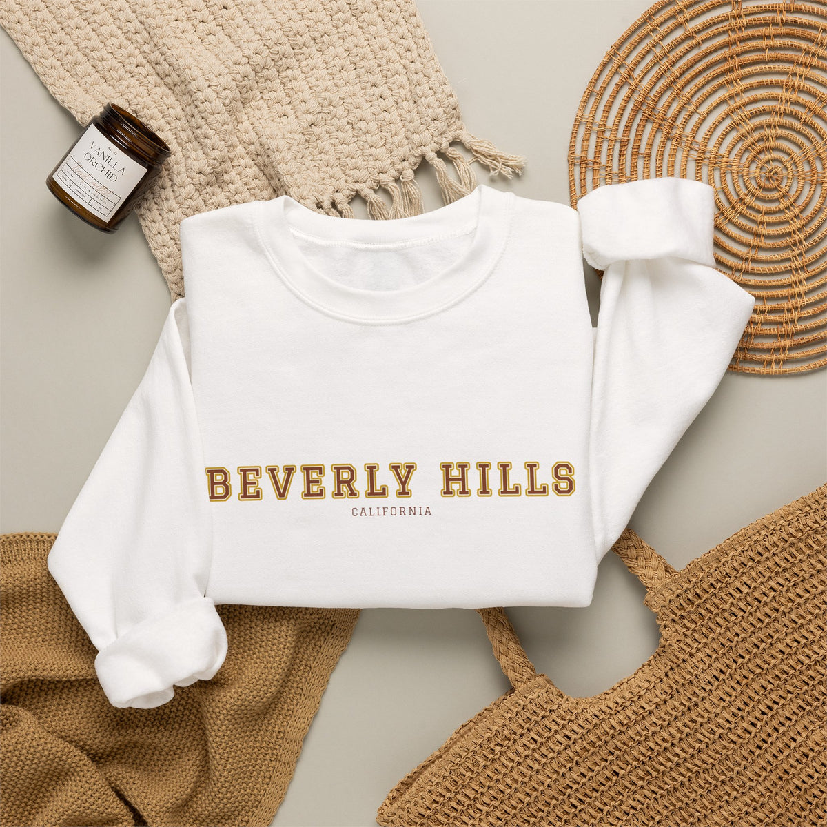 Beverly Hills Varsity Crewneck