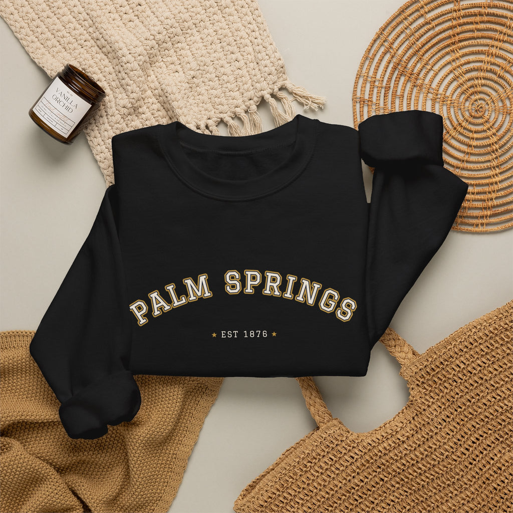 Palm Springs Varsity Crewneck