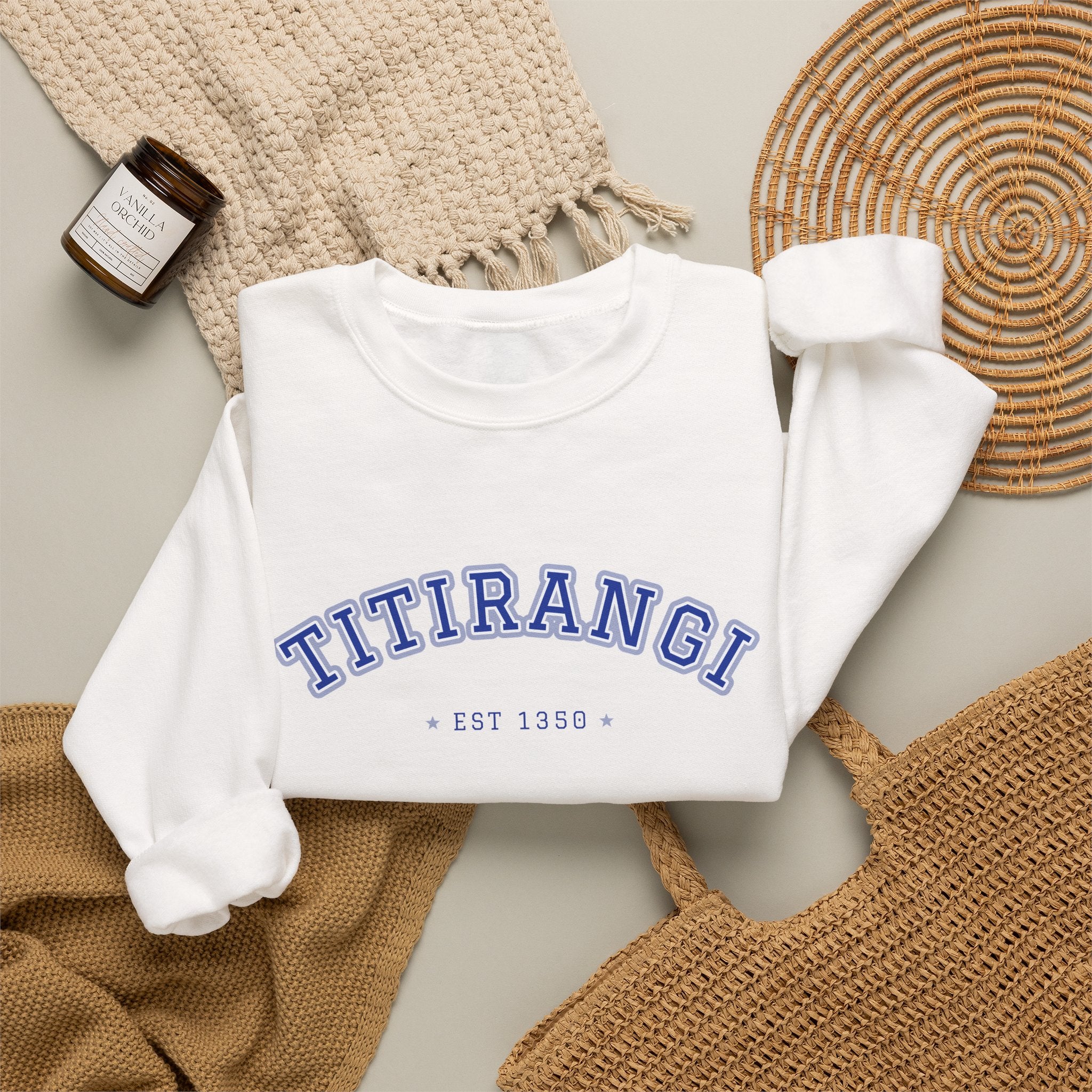 Titirangi Varsity Crewneck