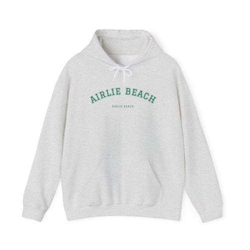 Airlie Beach Varsity — Hoodie Ash