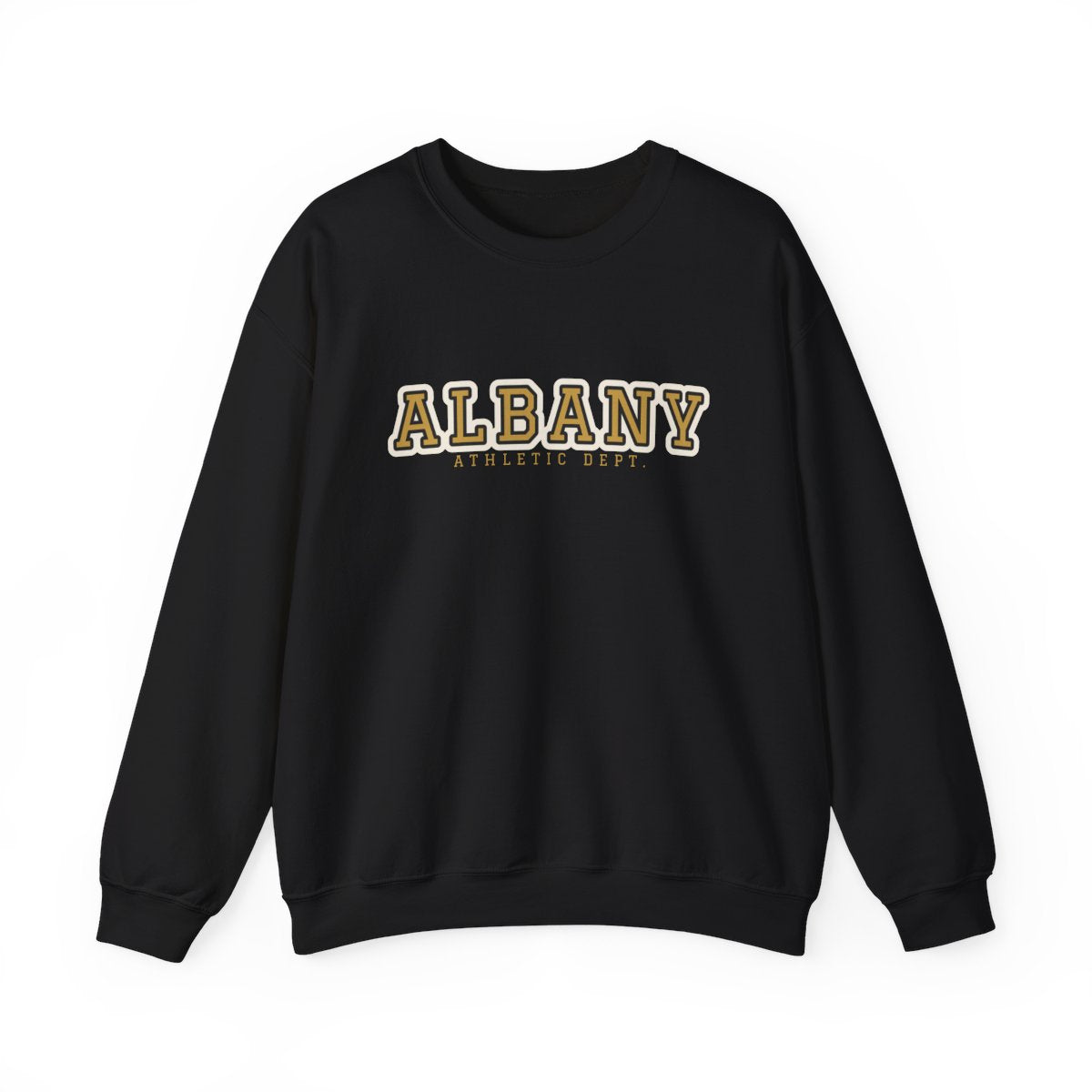 Albany Varsity — Crewneck Black