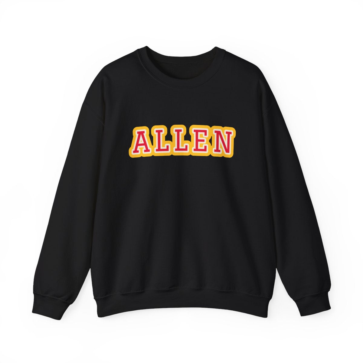 Allen Varsity — Crewneck Black