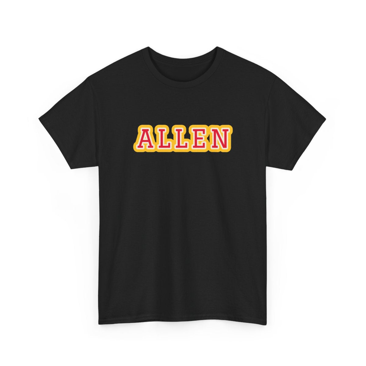 Allen Varsity — Tee Black