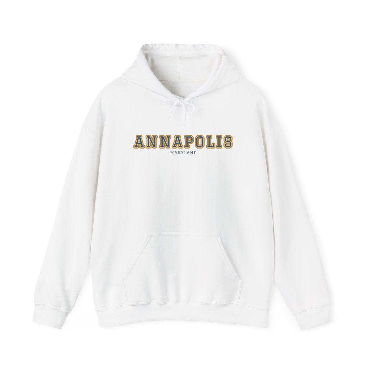 Annapolis Varsity — Hoodie White
