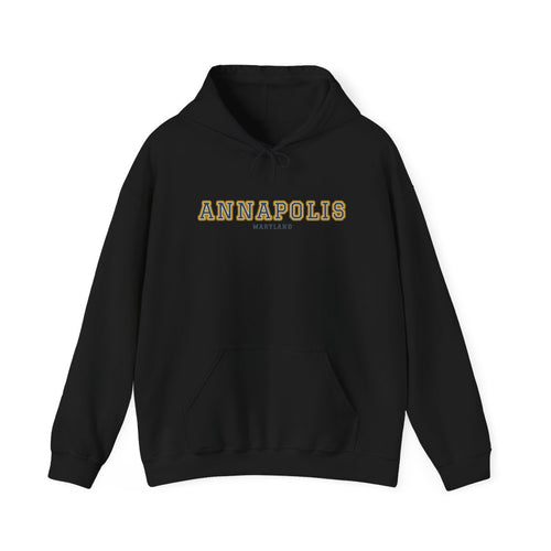 Annapolis Varsity — Hoodie Black