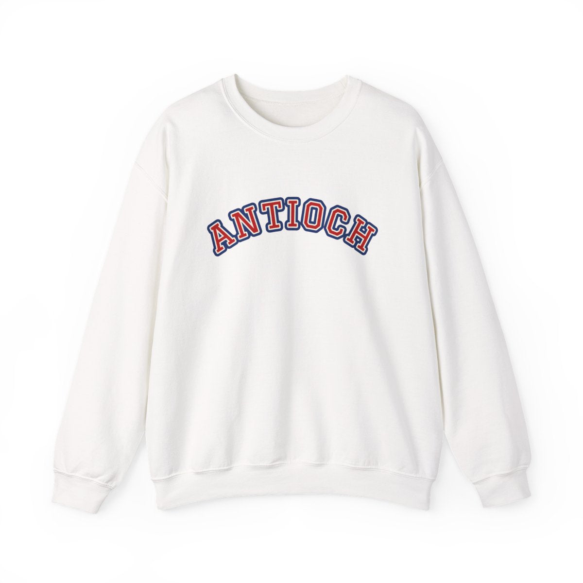 Antioch Varsity — Crewneck White