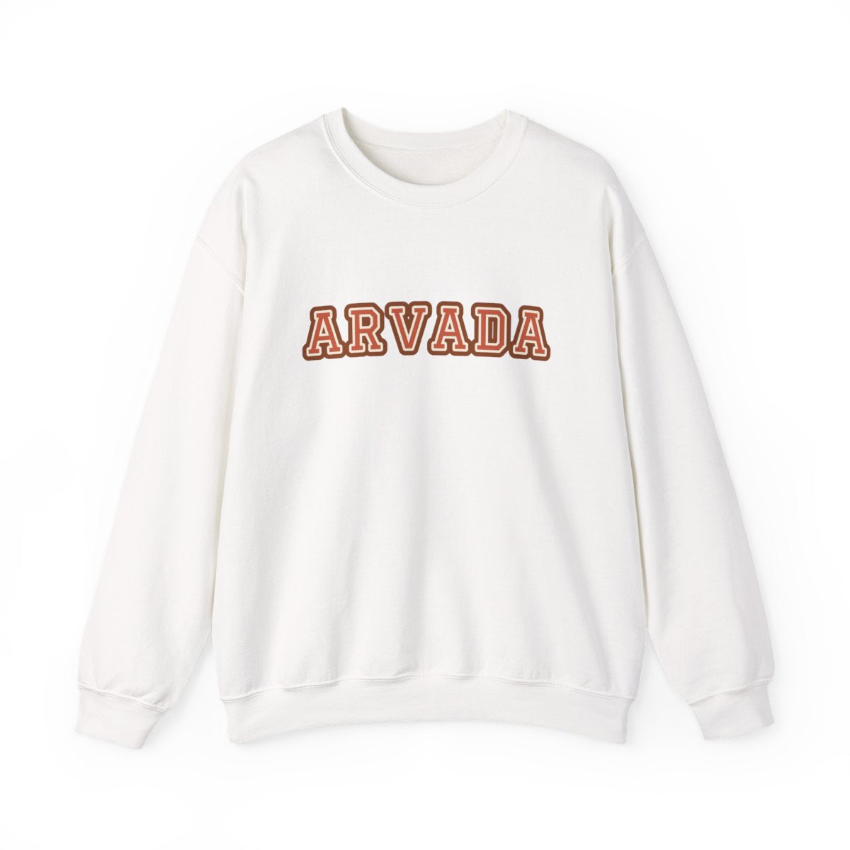 Arvada Varsity — Crewneck White