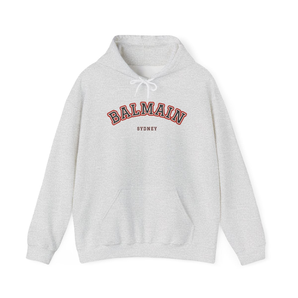 Balmain Varsity — Hoodie Ash