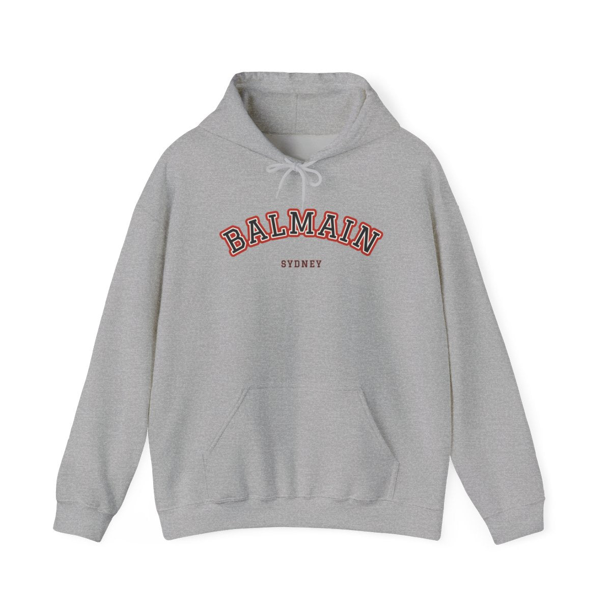 Balmain Varsity — Hoodie Sport Grey
