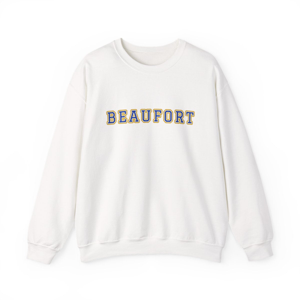 Beaufort Varsity — Crewneck White
