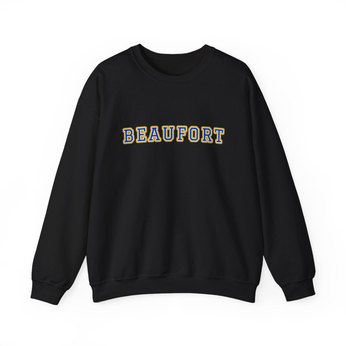 Beaufort Varsity — Crewneck Black