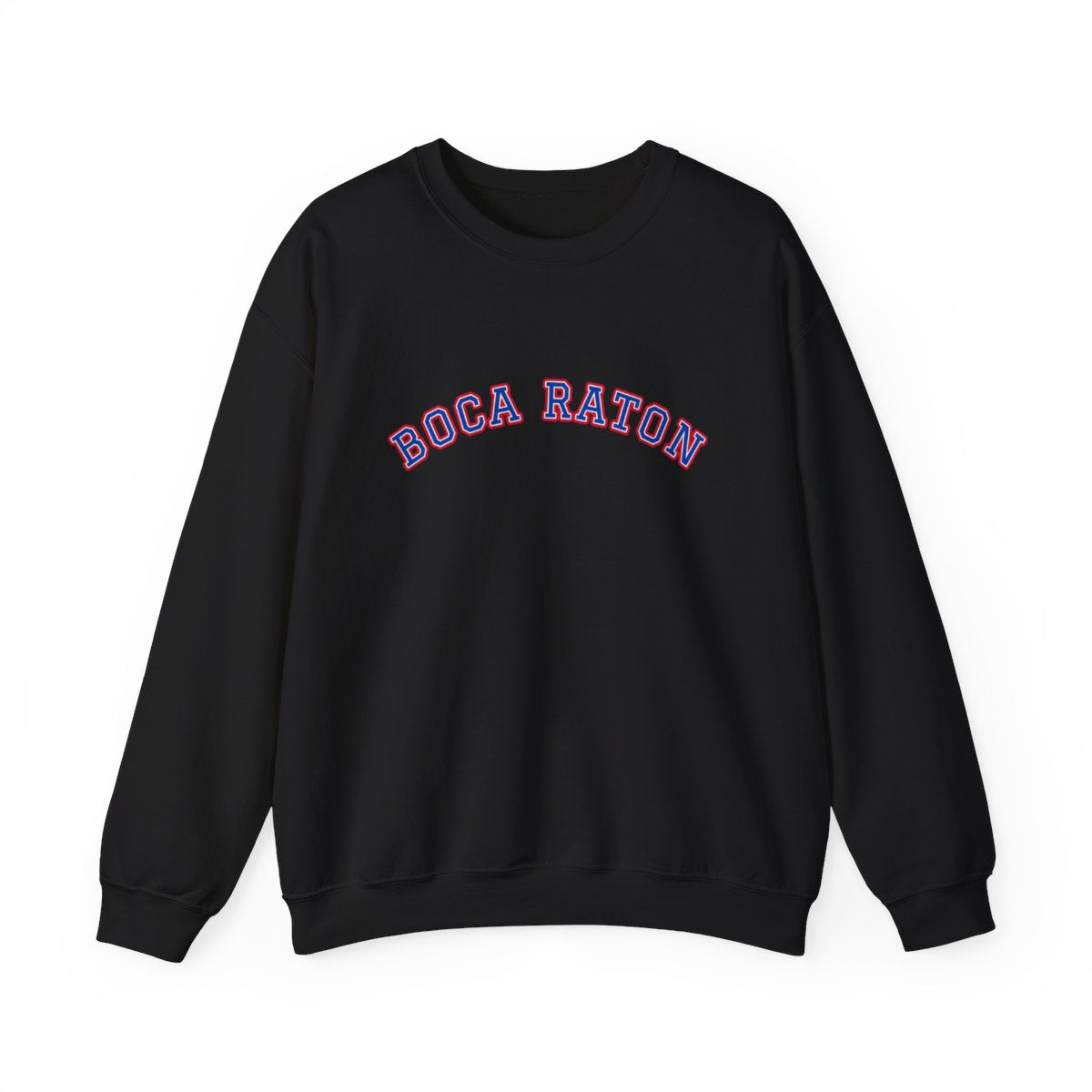 Boca Raton Varsity — Crewneck Black