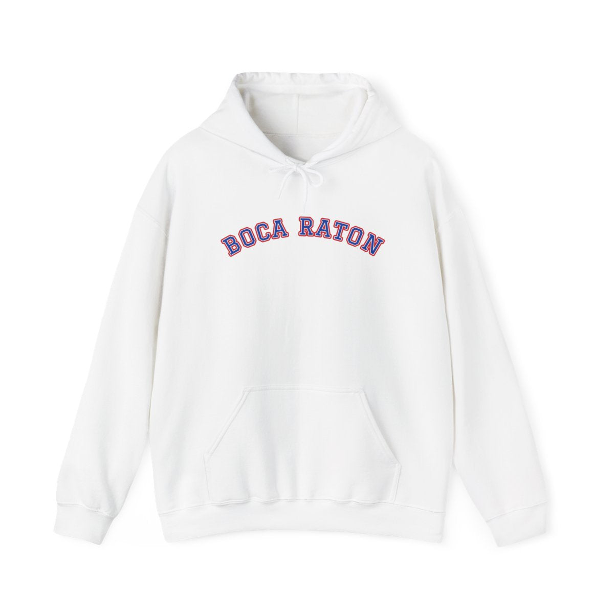 Boca Raton Varsity — Hoodie White