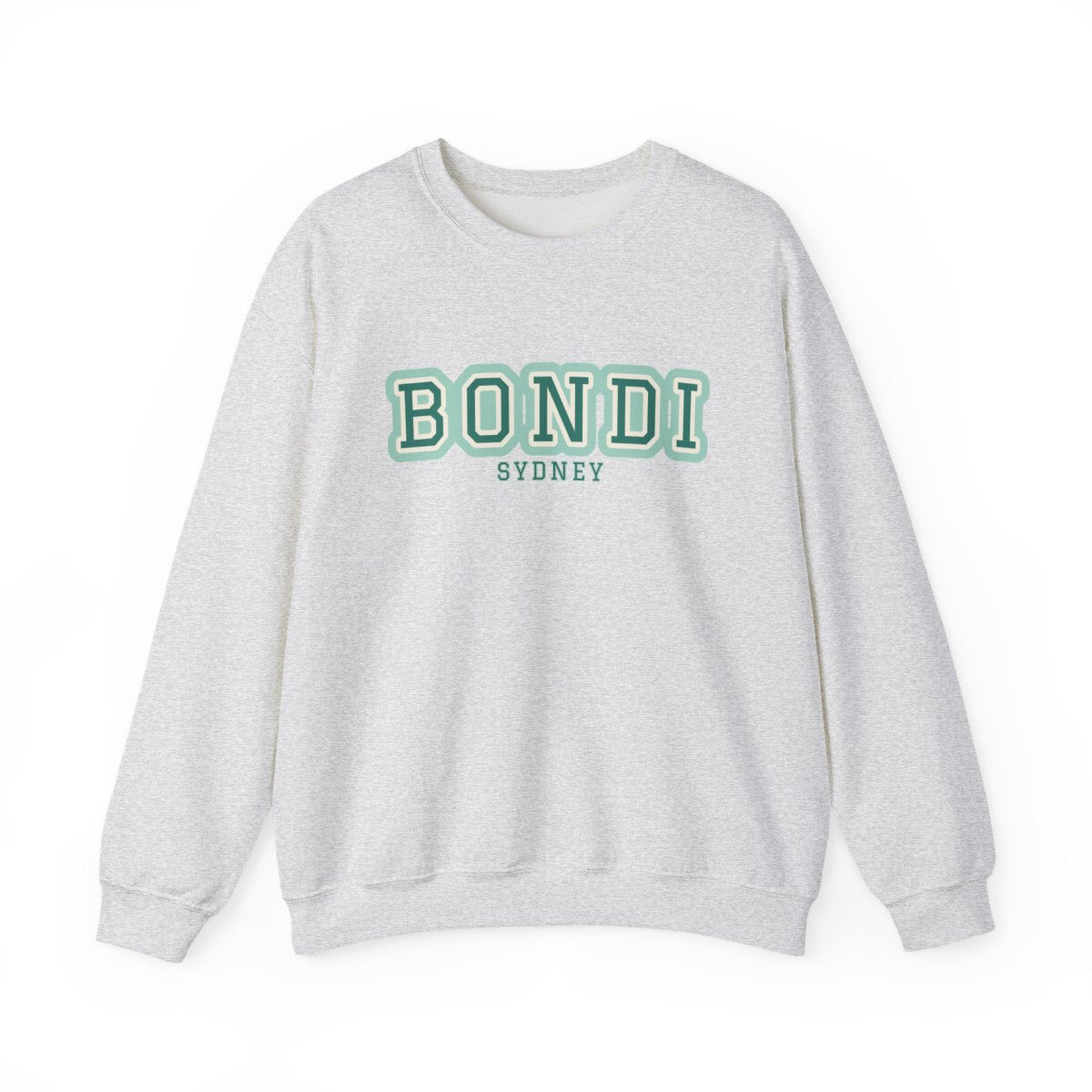 Bondi Varsity — Crewneck Ash