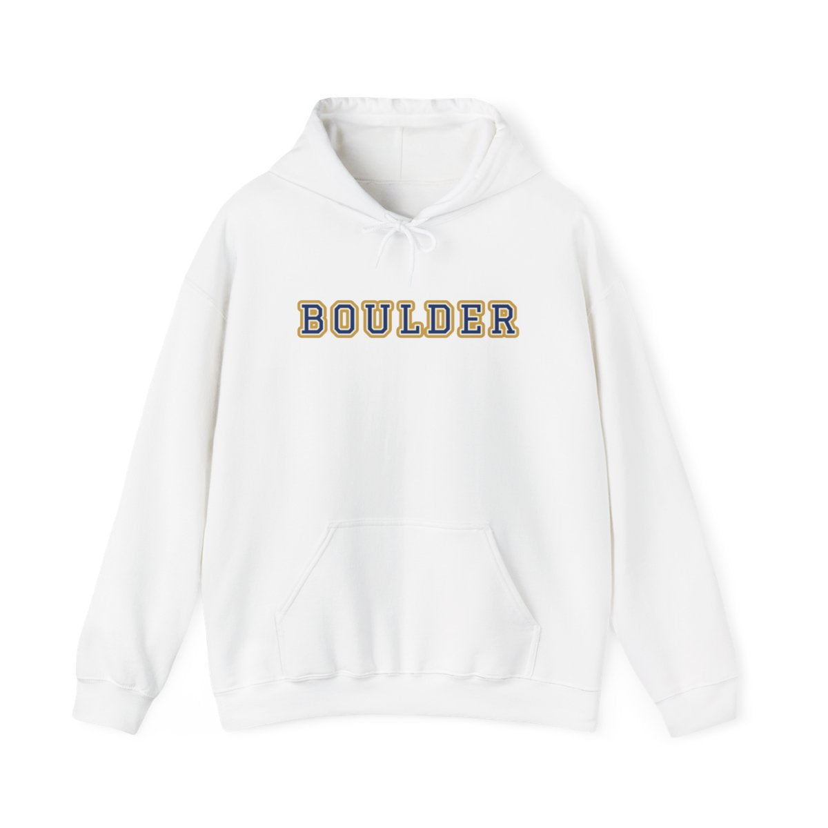 Boulder Varsity — Hoodie White