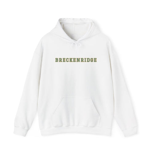 Breckenridge Varsity — Hoodie White