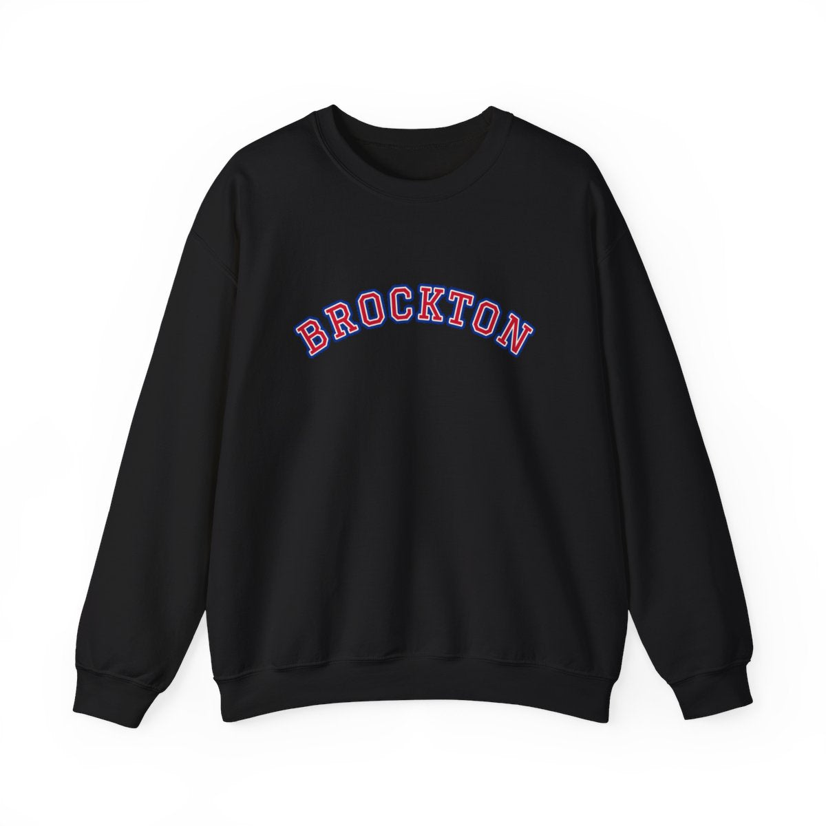 Brockton Varsity — Crewneck Black