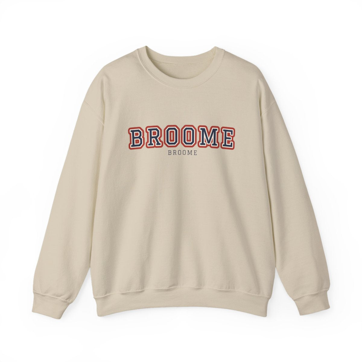 Broome Varsity — Crewneck Sand