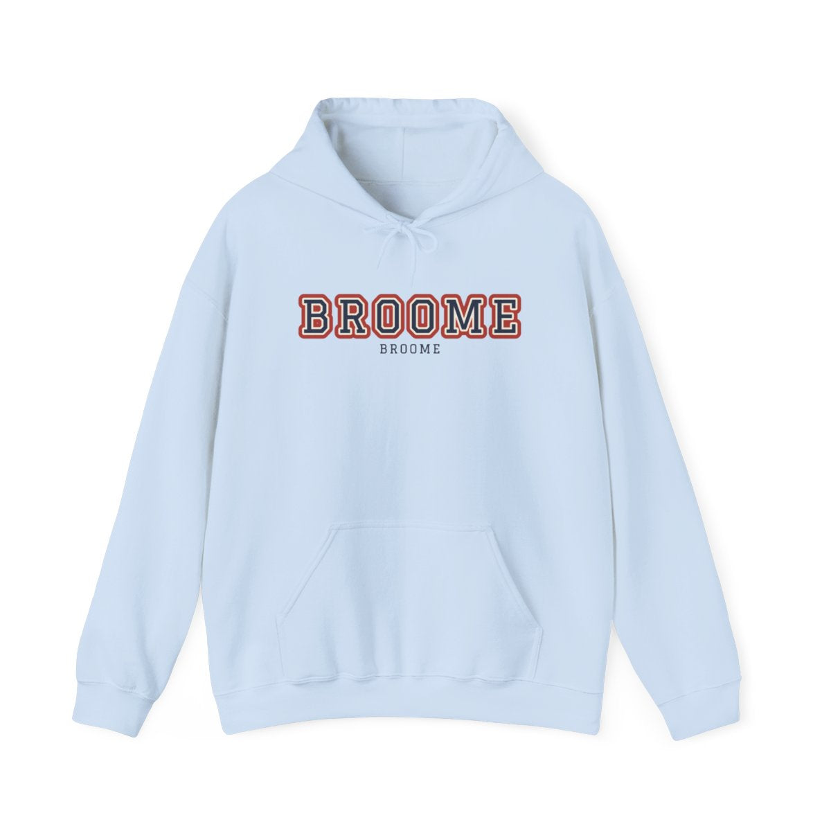 Broome Varsity — Hoodie Light Blue
