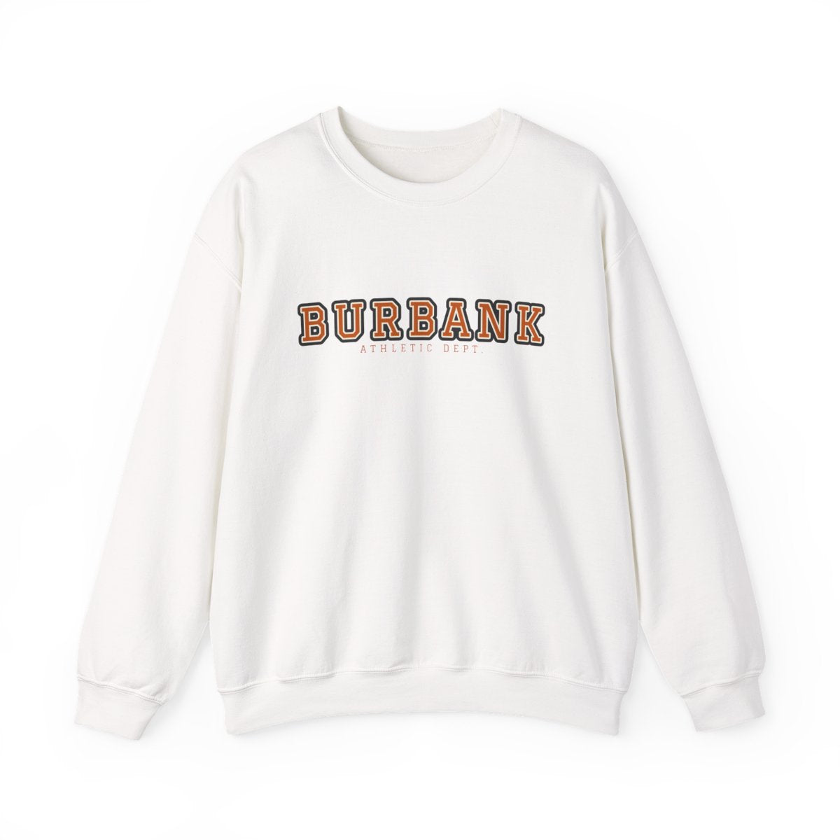 Burbank Varsity — Crewneck White