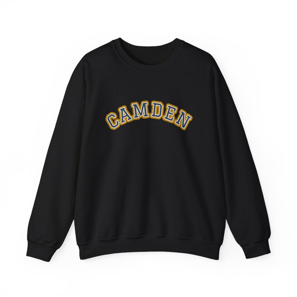 Camden Varsity — Crewneck Black