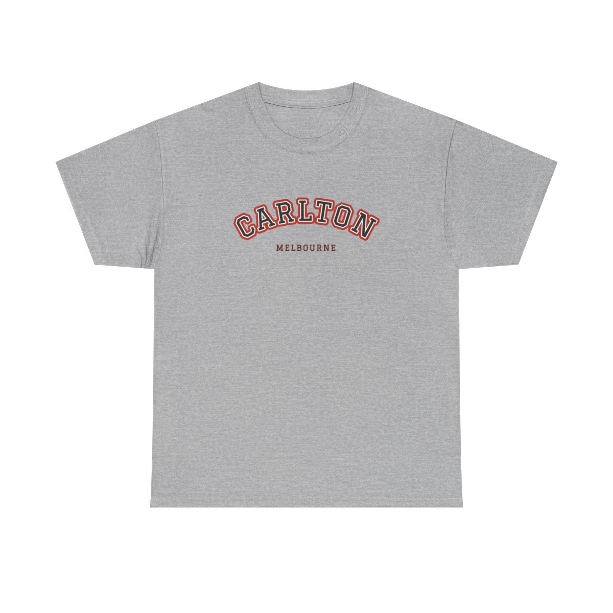 Carlton Varsity — Tee Sport Grey