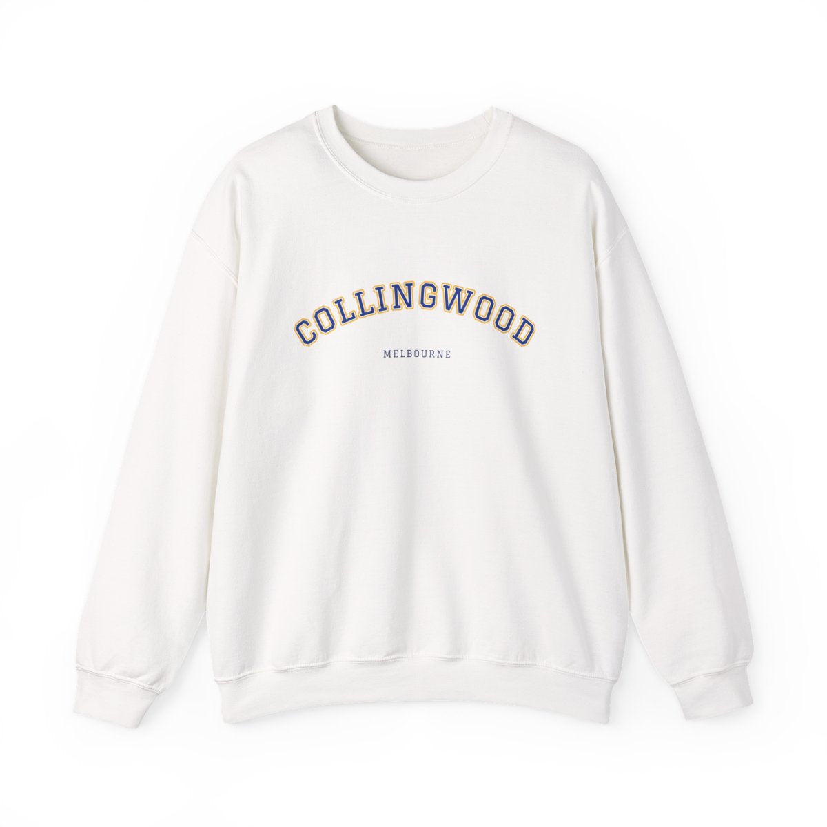 Collingwood Varsity — Crewneck White