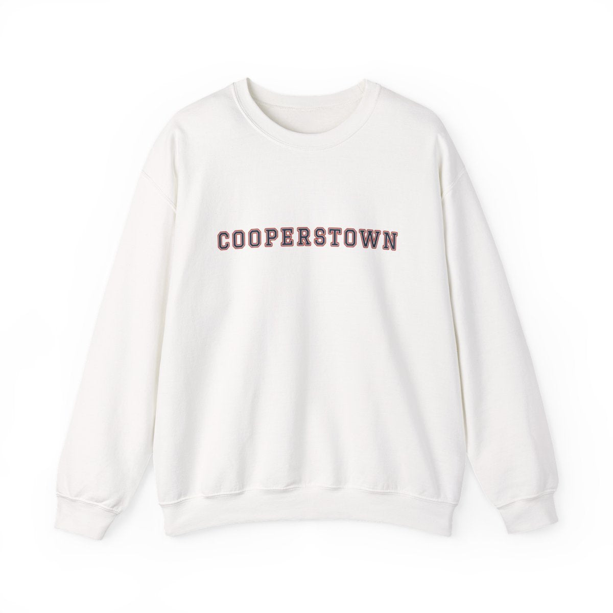 Cooperstown Varsity — Crewneck White