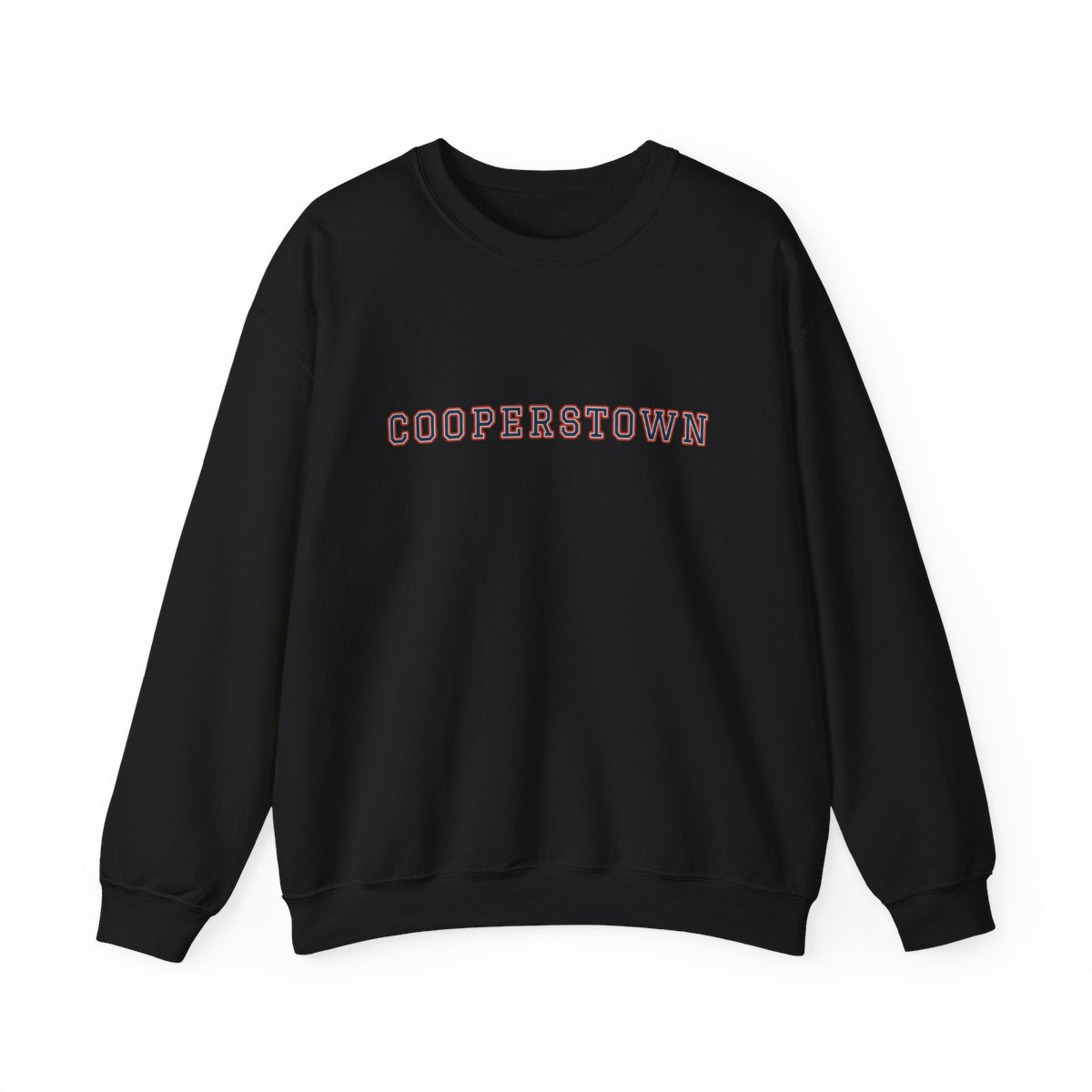Cooperstown Varsity — Crewneck Black