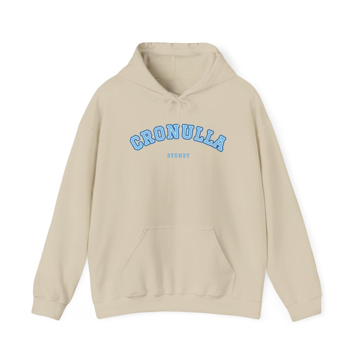 Cronulla Varsity — Hoodie Sand