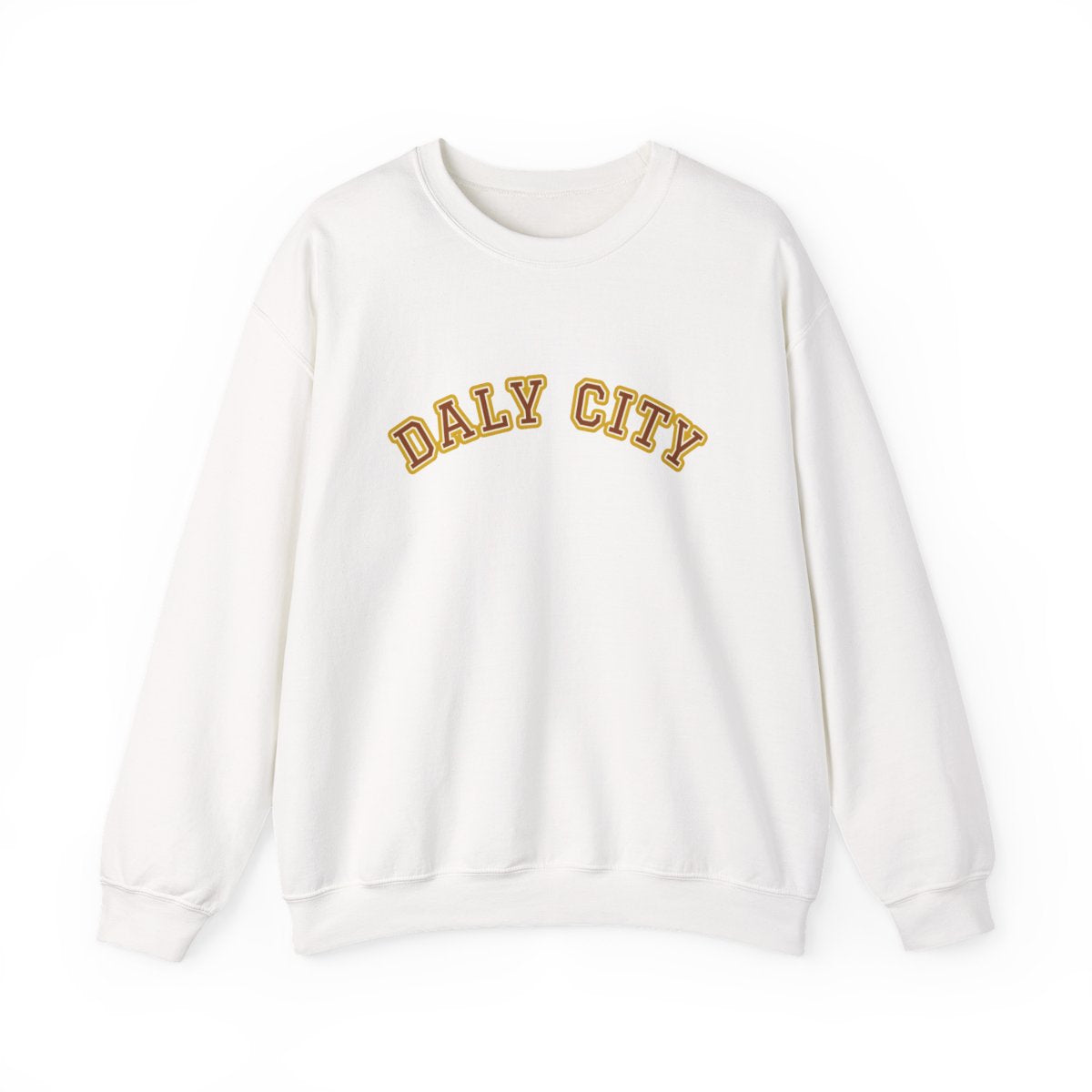Daly City Varsity — Crewneck White