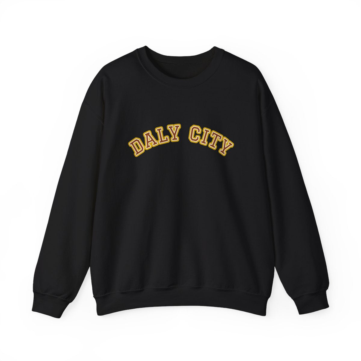 Daly City Varsity — Crewneck Black