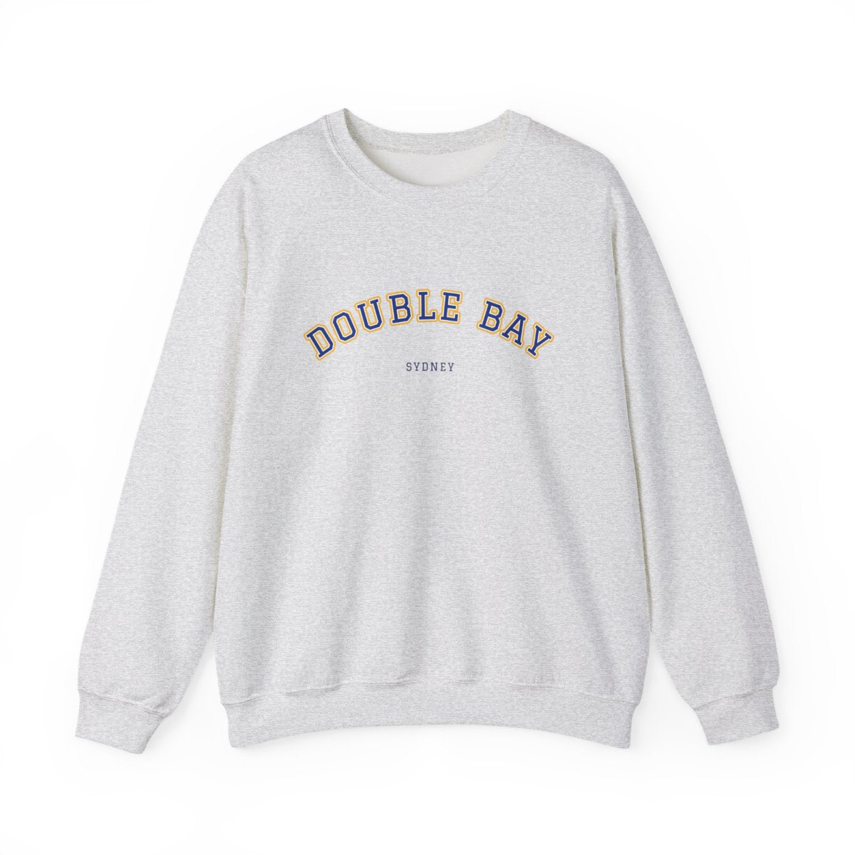 Double Bay Varsity — Crewneck Ash