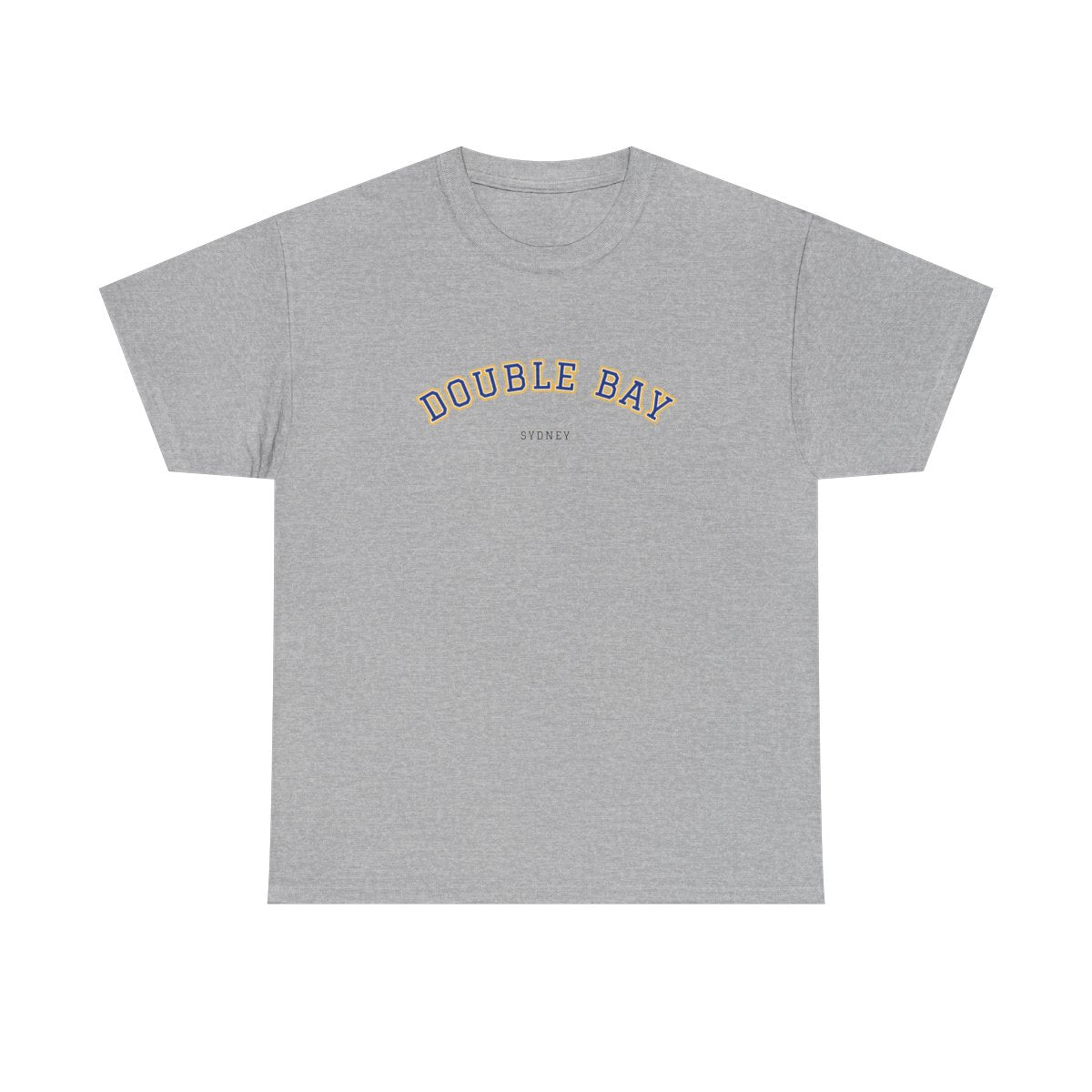 Double Bay Varsity — Tee Sport Grey