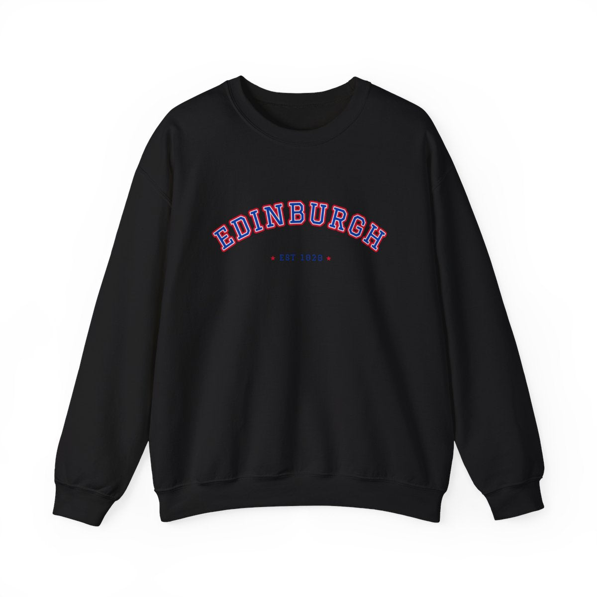 Edinburgh Varsity — Crewneck Black