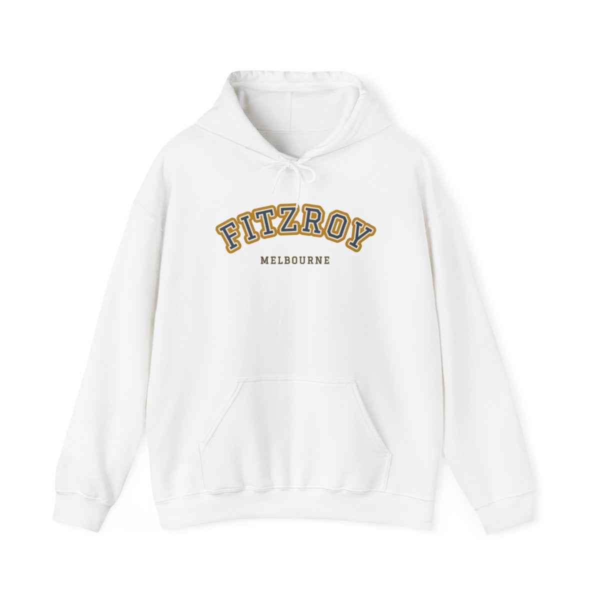 Fitzroy Varsity — Hoodie White