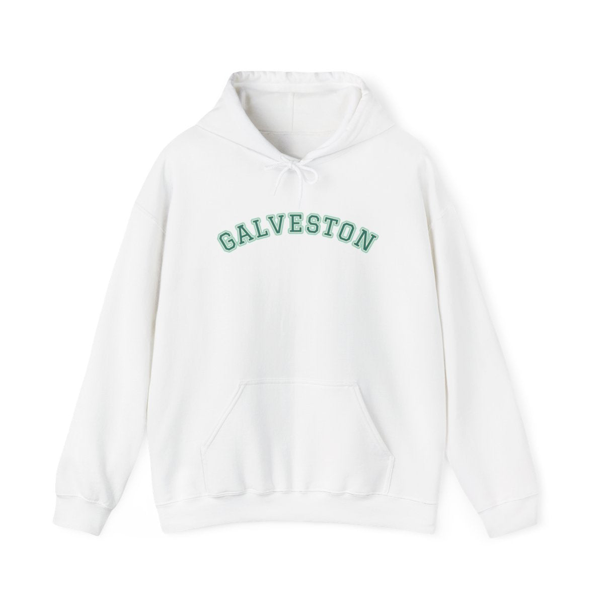 Galveston Varsity — Hoodie White