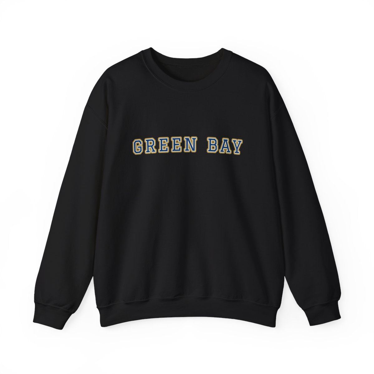 Green Bay Varsity — Crewneck Black