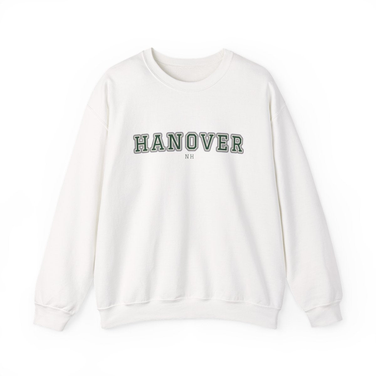 Hanover Varsity — Crewneck White