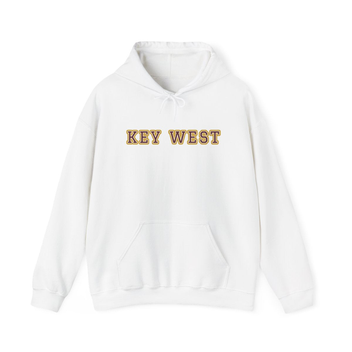 Key West Varsity — Hoodie White
