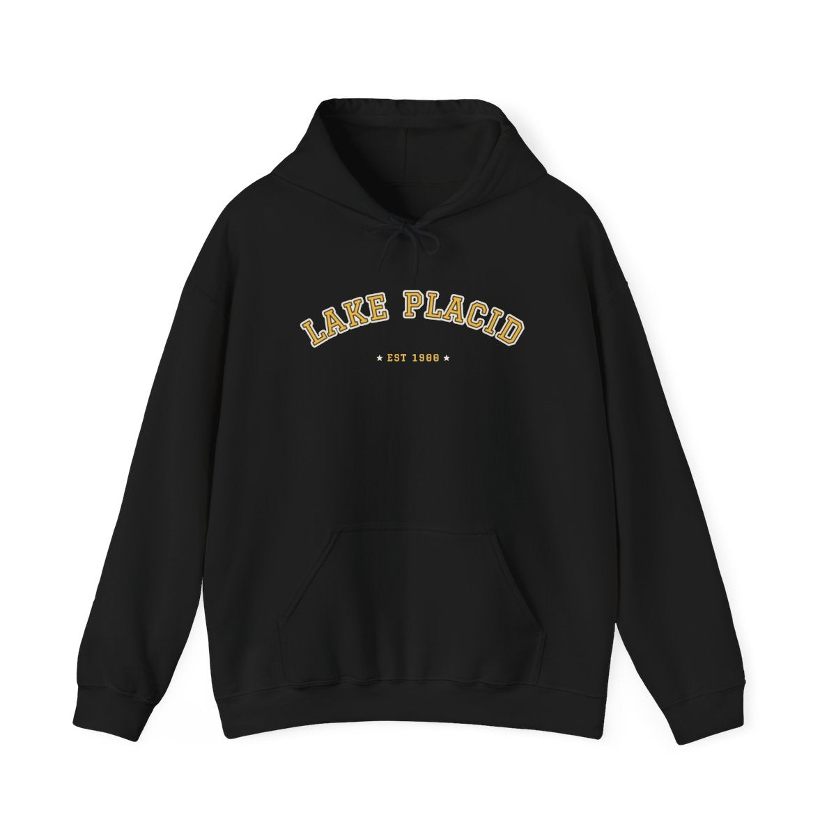 Lake Placid Varsity — Hoodie Black
