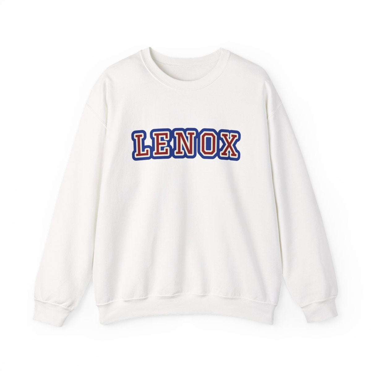 Lenox Varsity — Crewneck White