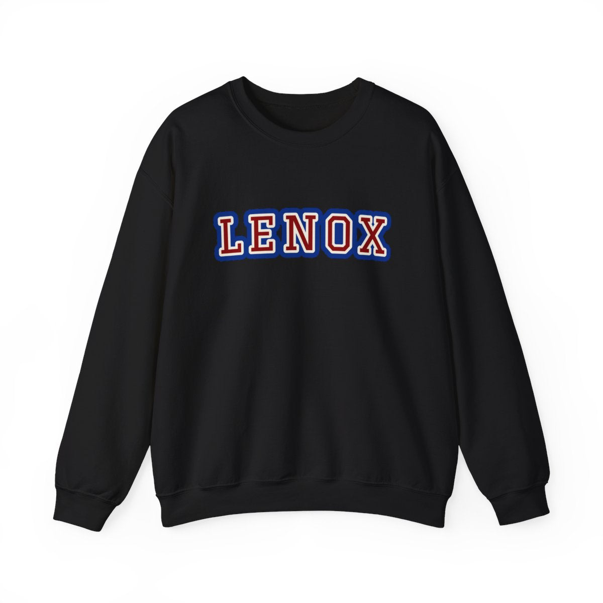 Lenox Varsity — Crewneck Black