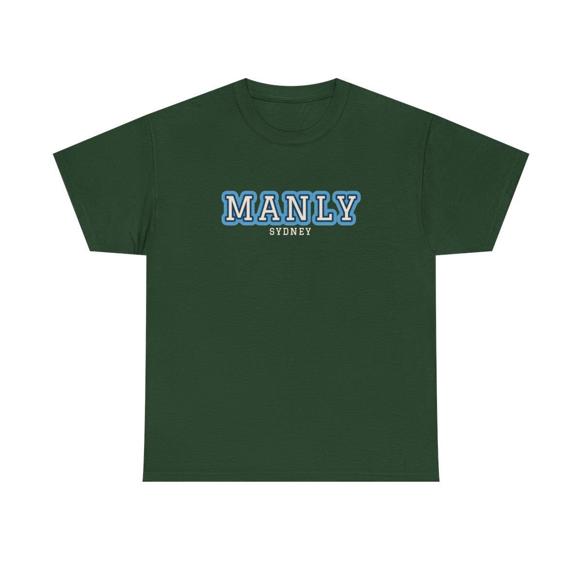 Manly Varsity — Tee Forest Green