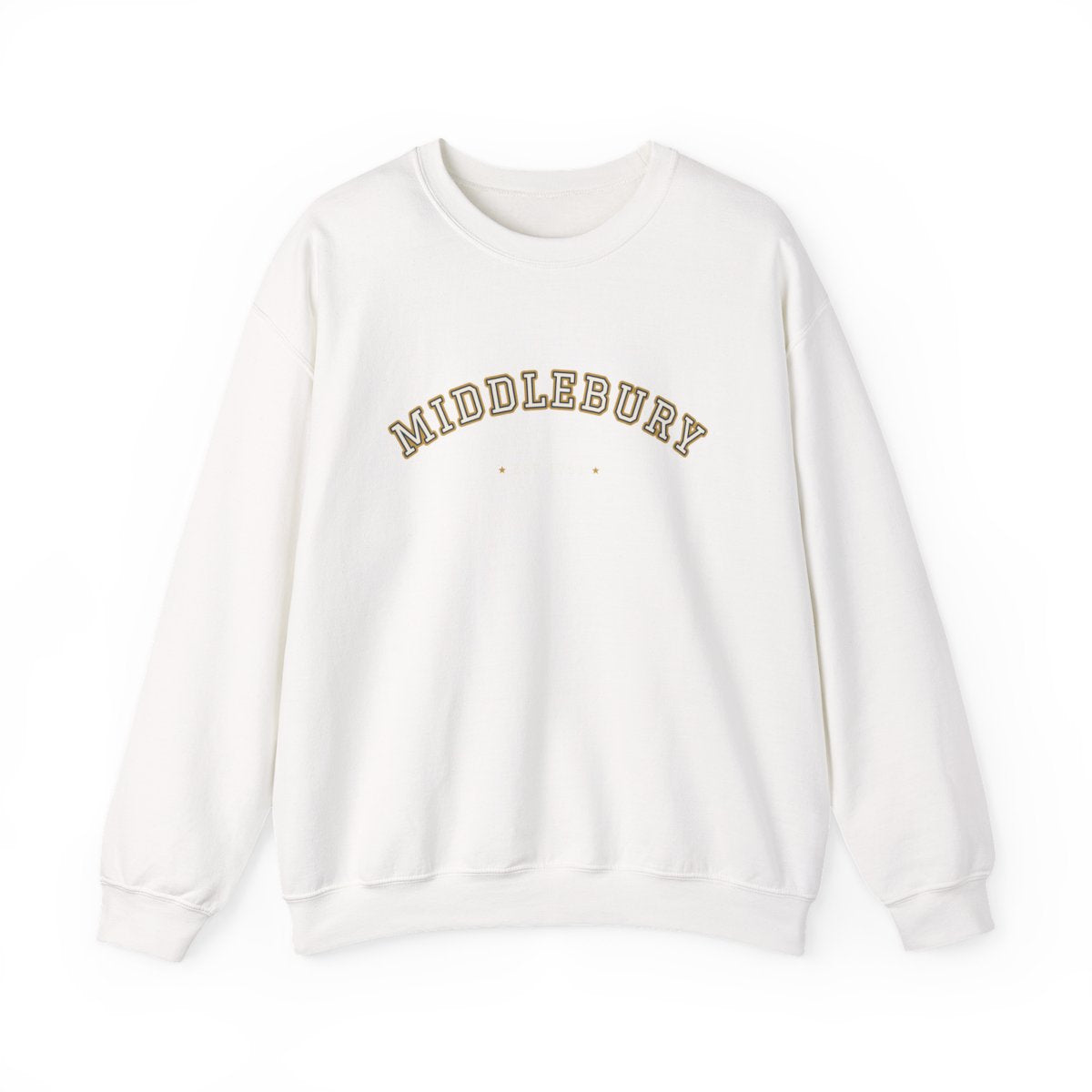 Middlebury Varsity — Crewneck White