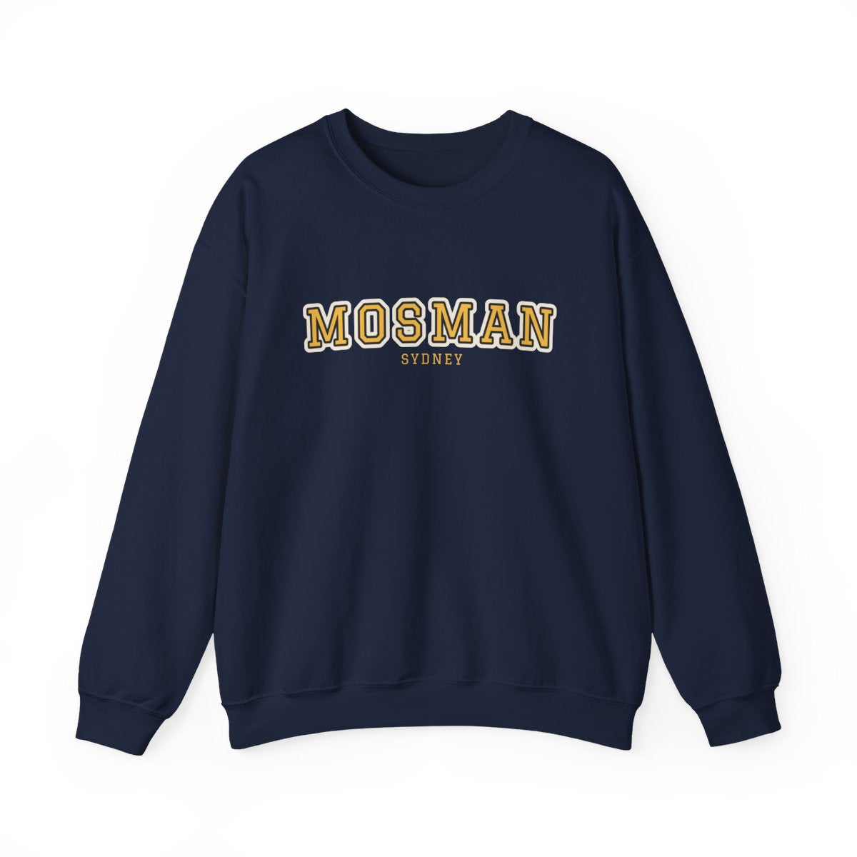 Mosman Varsity — Crewneck Navy