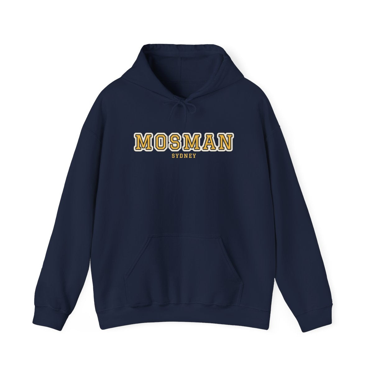 Mosman Varsity — Hoodie Navy