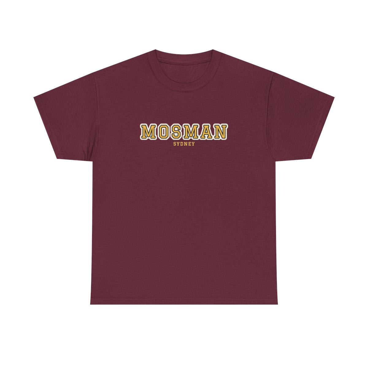 Mosman Varsity — Tee Maroon